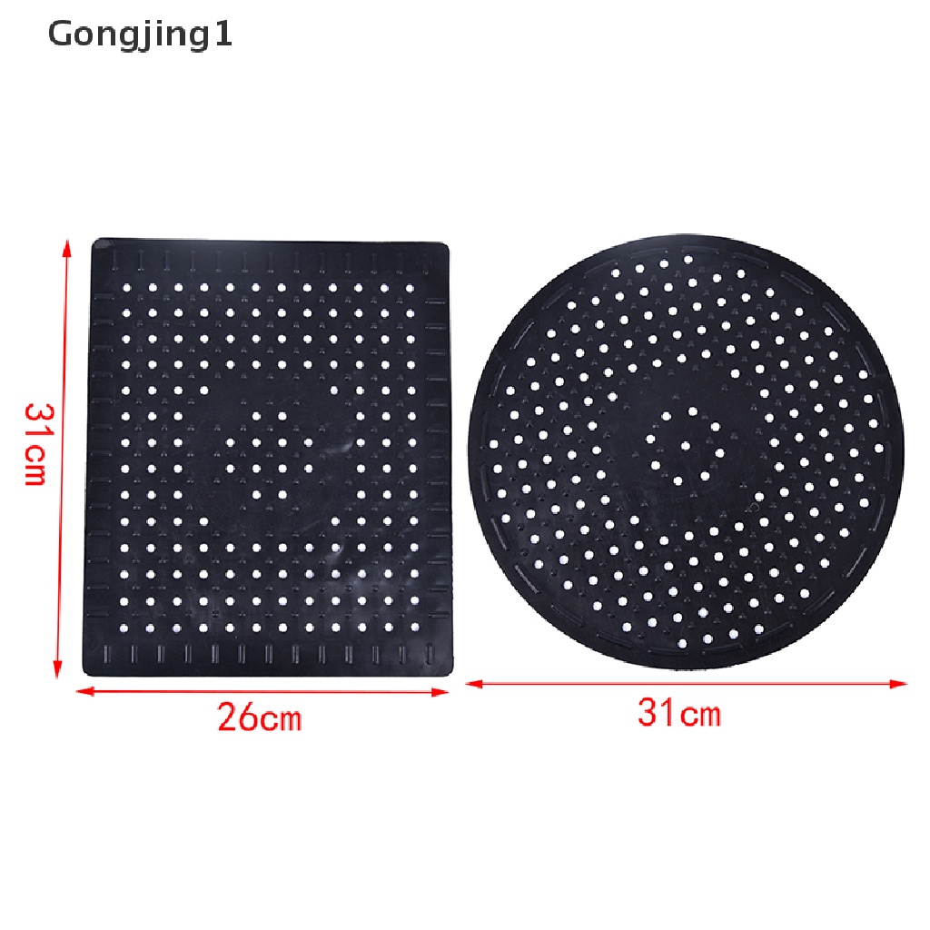 Gongjing1 Alas Pengering Piring Anti Slip Bahan Karet Untuk Dapur