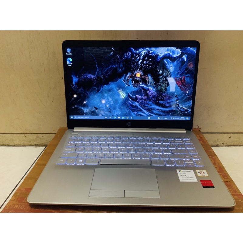 Laptop HP 14s dk1507au Athlon Gold | SSD 512GB | RAM 8GB DDR4 | AMD Radeon Graphics