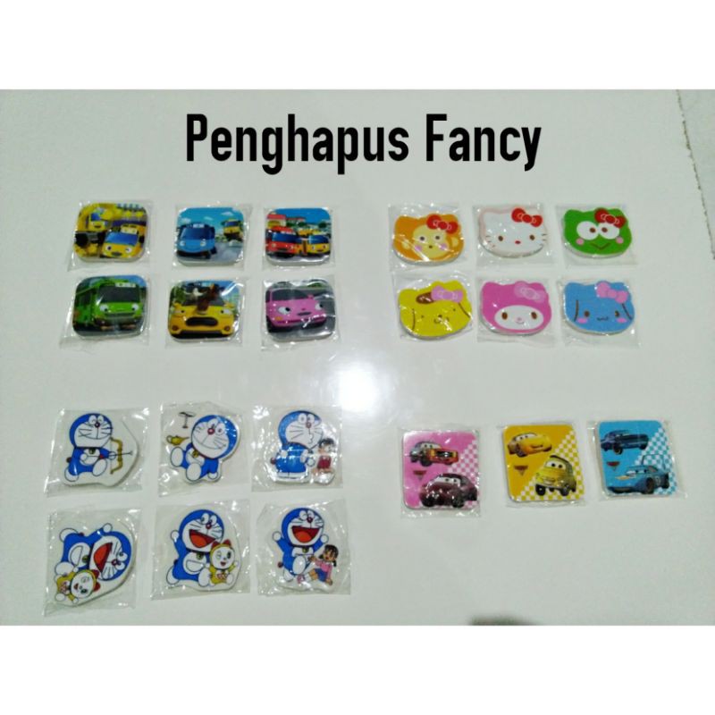 

Penghapus Fancy, Penghapus Lucu, Penghapus Karakter
