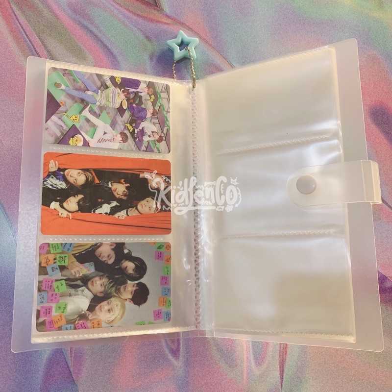 binder collect book 120 240 slot photocard ♡ kolbuk transparan kartu pc kpop anime lomo card