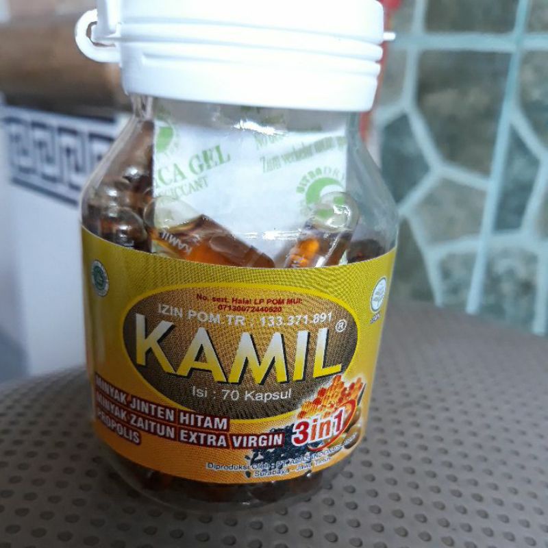 KAMIL 3in1 isi 70 kapsul. Kamil 3 in 1 ASLI