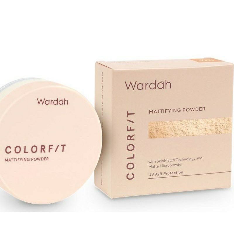 Colorfit Mattiying Powder ,bedak tabur Wardah