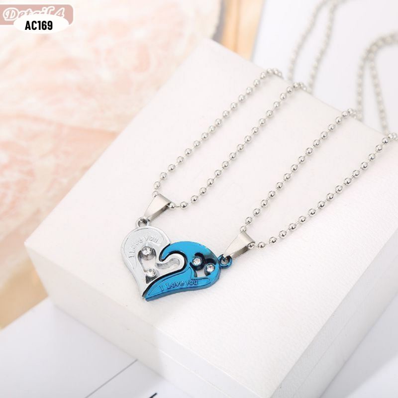 [IMPORT] AC169 - KALUNG PASANGAN I LOVE YOU AKSESORIS IMPORT KEKINIAN - 76BAGSTORE