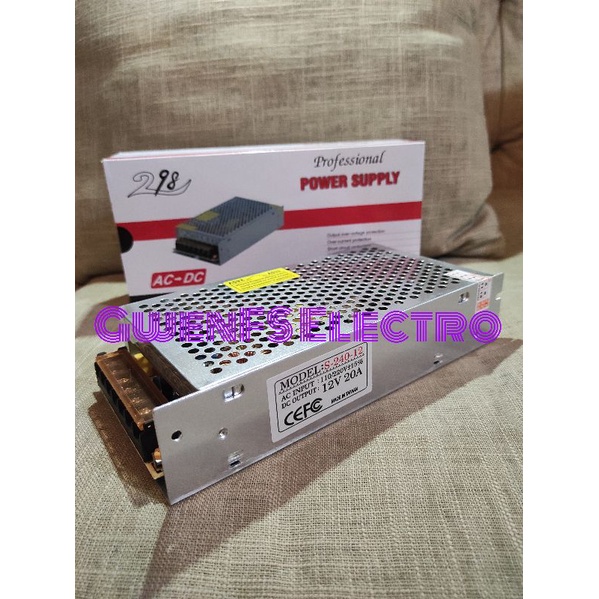 Power Supply 20A 12V Jaring