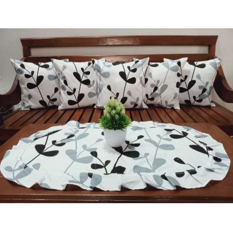Sarung Bantal sofa Set Taplak meja