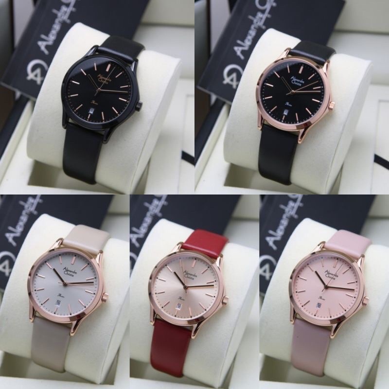 JAM TANGAN WANITA AC2969 WANITA / AC 2969 LEATHER /2969 ORI