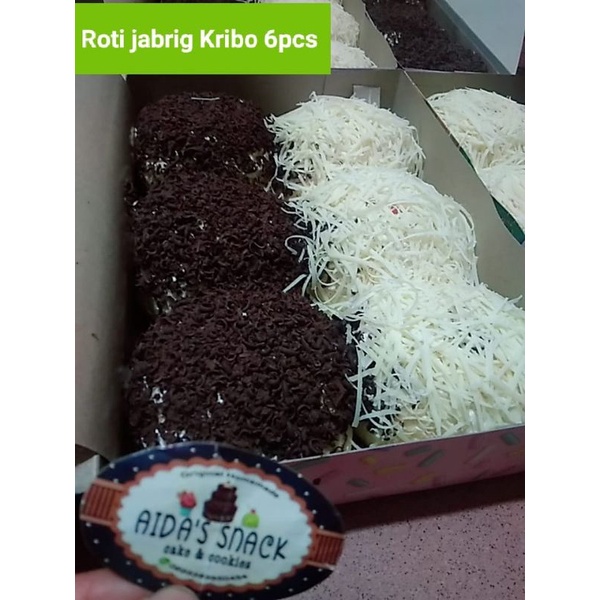 Roti Jabrig/Roti Kribo 6pcs kota Bandung-Roti jabrig Kribo