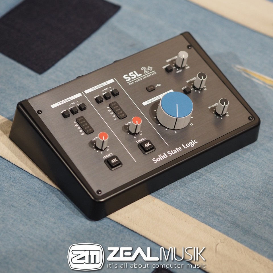 Jual Solid State Logic SSL 2+ USB Soundcard Audio Interface SSL2+ Zeal