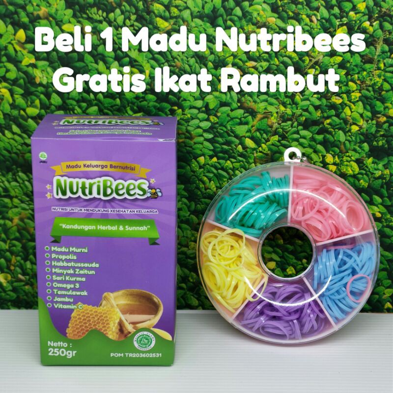 

Madu Nutribees Beli 1 Gratis Ikat Rambut