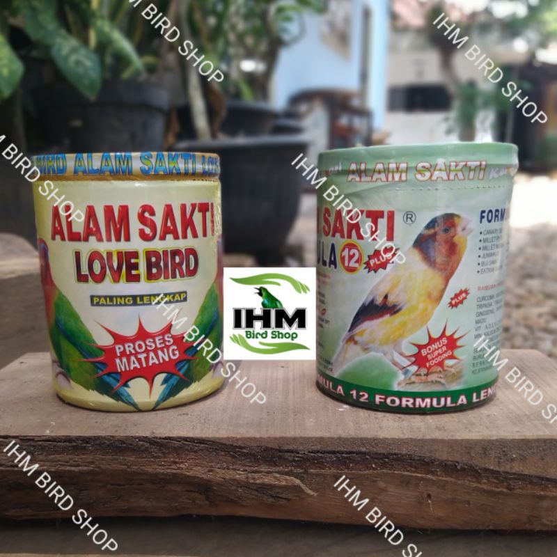 Jual Alam Sakti Formula 12 Plus Pakan Burung Kenari And Burung Love Bird