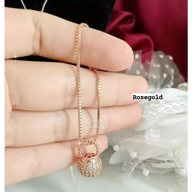 Kalung premium Replika Berlian