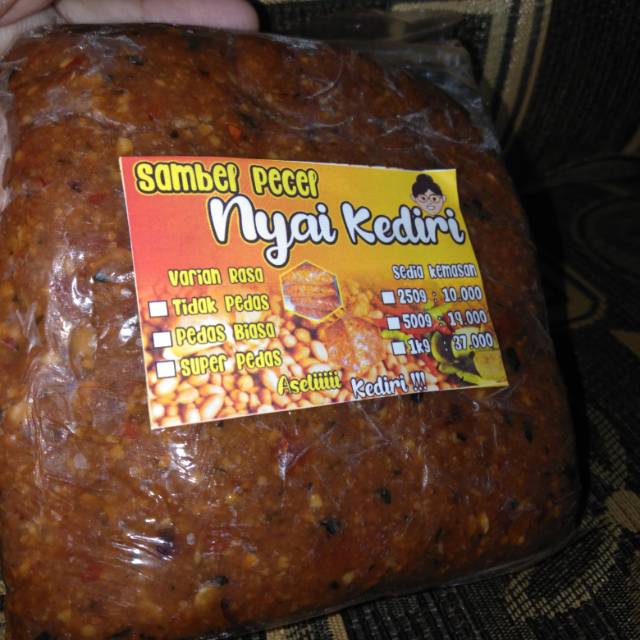 

Sambel pecel Nyai Kediri