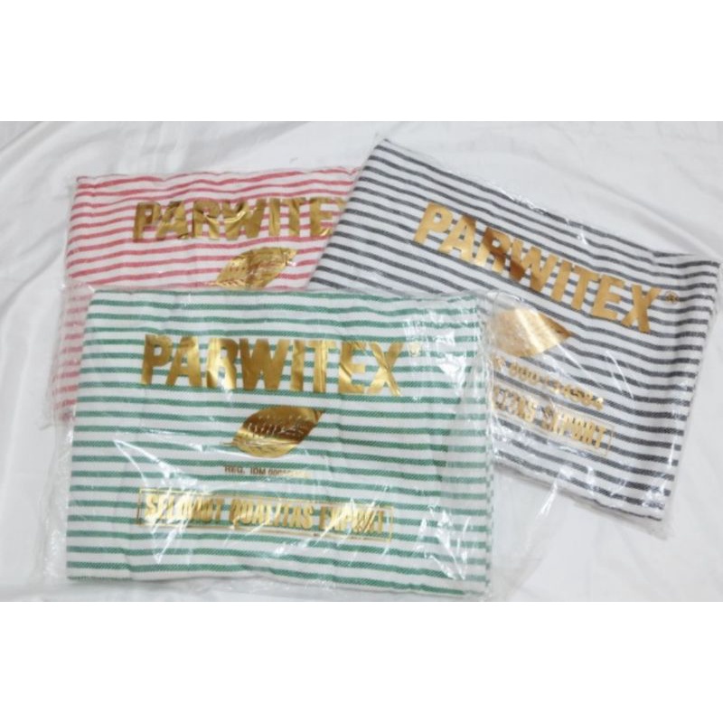 Selimut Kain Salur/Garis/Lurik Cap Daun - Selimut Rumah Sakit/Puskesmas - MURAH