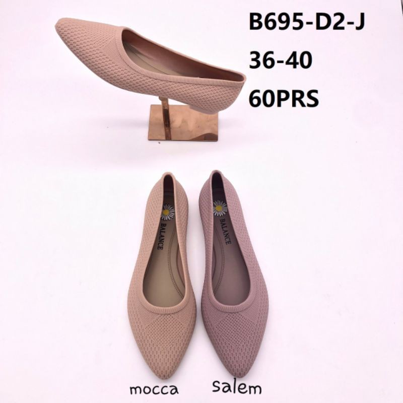 Sepatu jelly flat 695