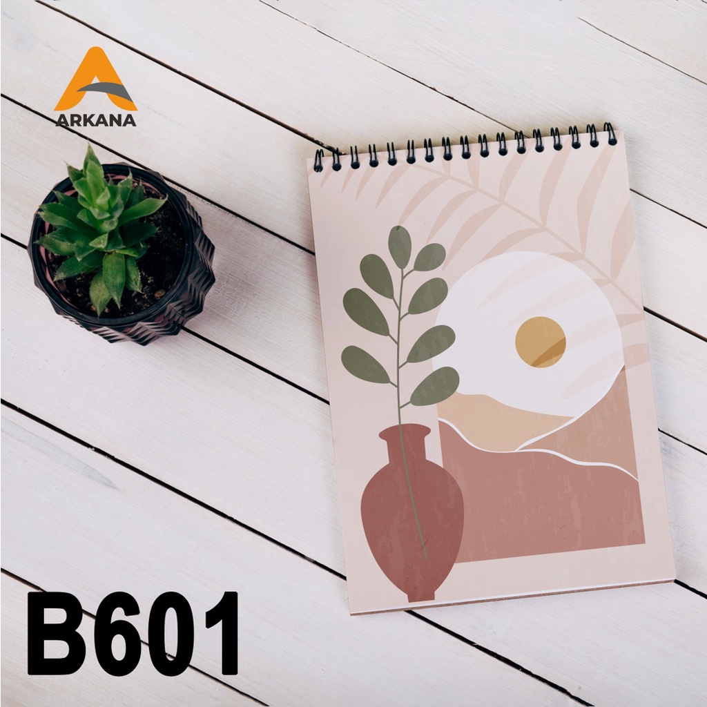 

Arkana Buku Catatan Mini Notebook A6 Banyak Bonus Kode B601 - B603