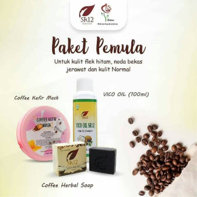 Paket Pemula Flek Hitam SR12