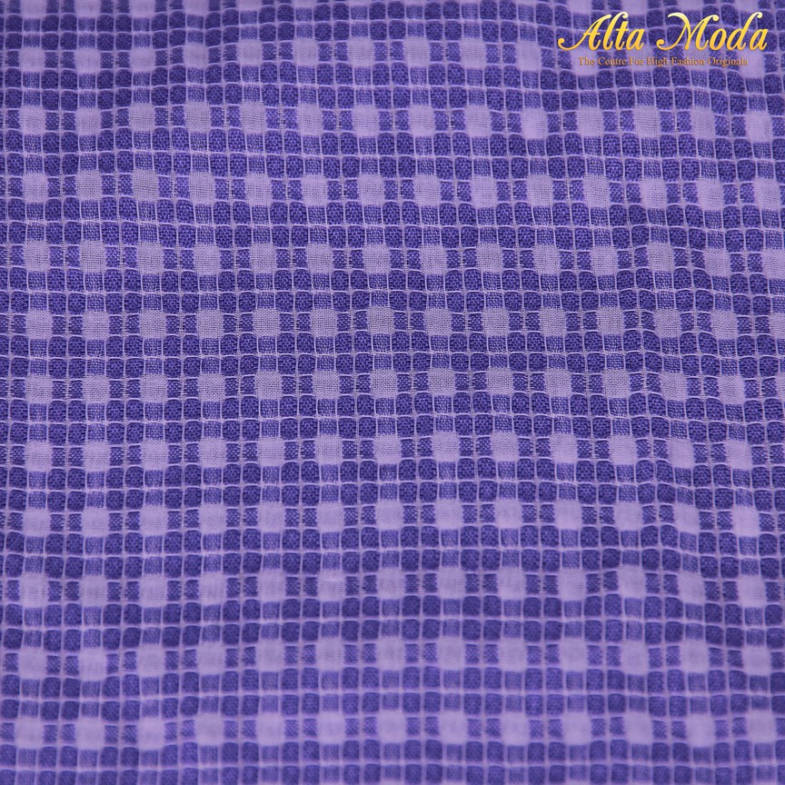 

Alta Moda Kain Jacquard Berserat Georgette Blue (1M)