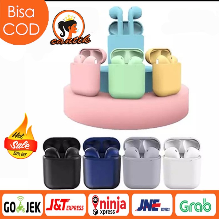 INPODS i12 MACARON TWS 5.0 HEADSET BLUETOOTH WIRELESS