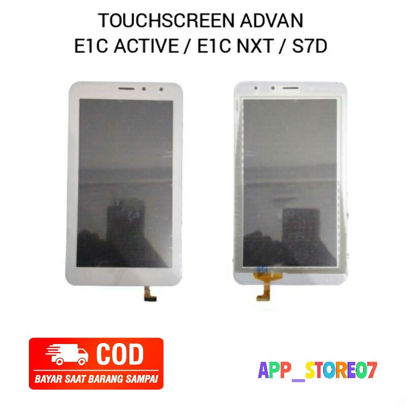 TOUCHSCREEN TS LAYAR SENTUH TAB ADVAN E1C ACTIVE / E1C NXT / ADVAN S7D ORI 100%
