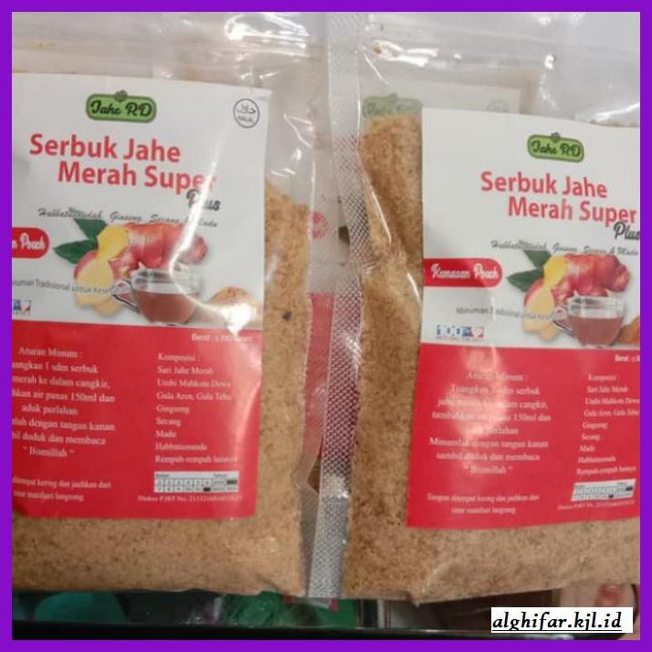 

lanoisidartdrink- jahe merah serbuk super jahe bubuk -asliii-bngittt.