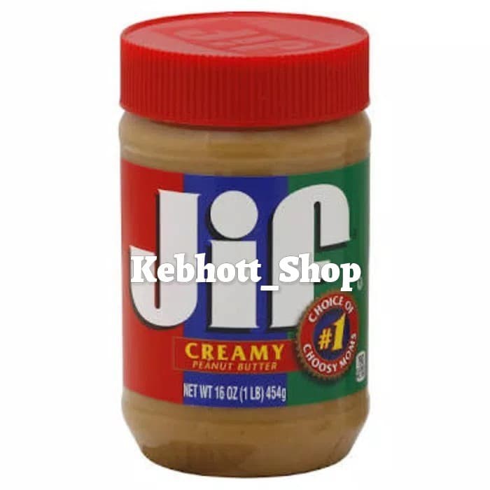 

Selai JIF Creamy Peanut Butter Selai Kacang 454gr