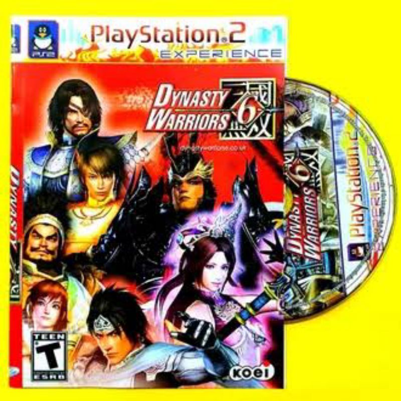 Kaset PS2 Dinasty Warior 6