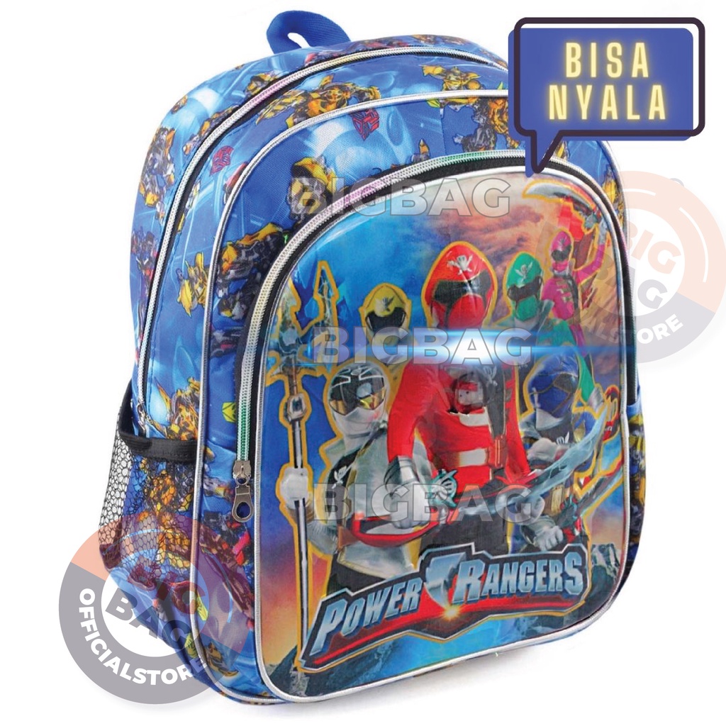 Tas Timbul - Tas Emboss 4D - LED GEED BACKPACK - ULTRA SPEED COMMAND - Tas Sekolah Anak-Tas Anak Sekolah