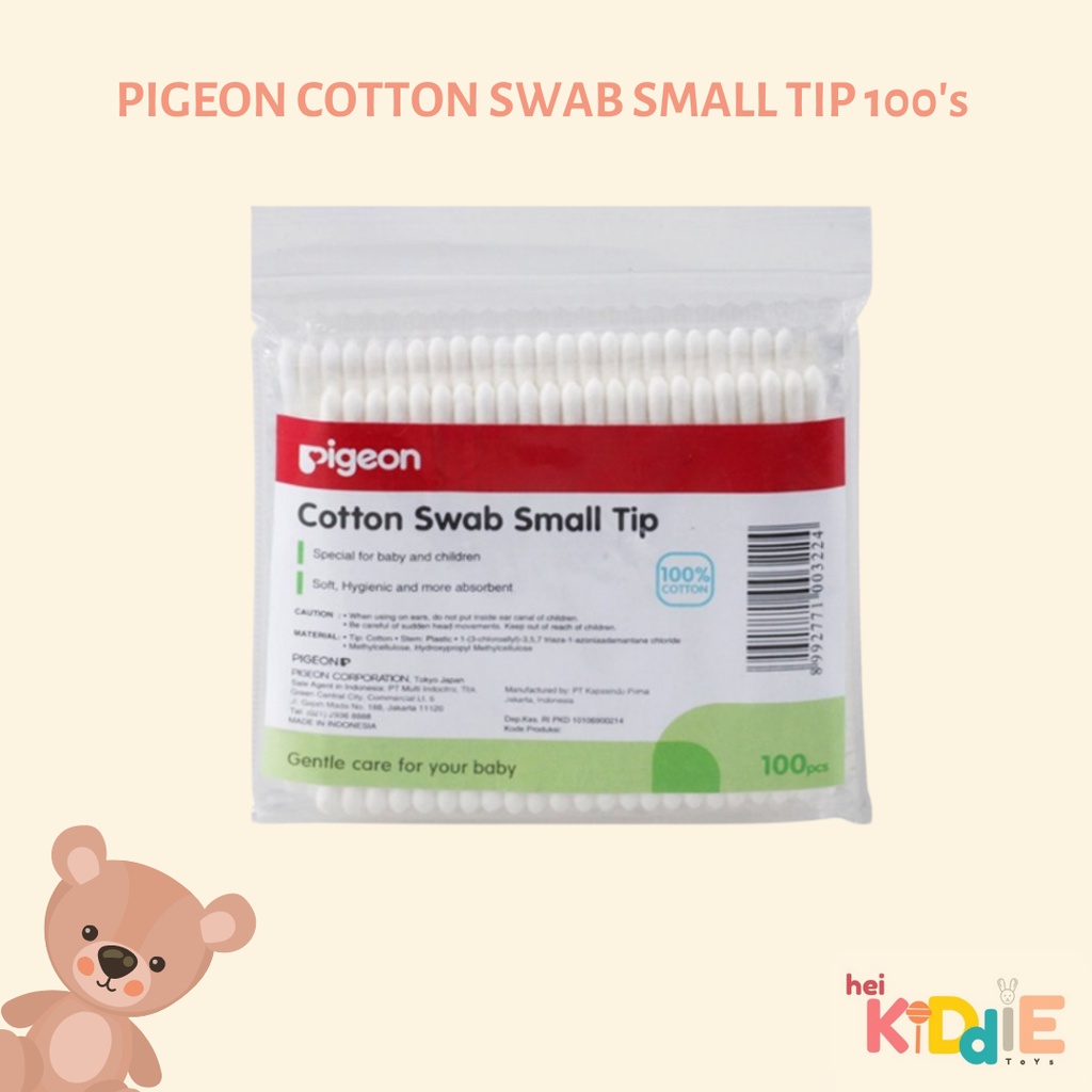 Pigeon Cotton Swab/ Cotton Swab Small tip 100 pc/ Cotton bud