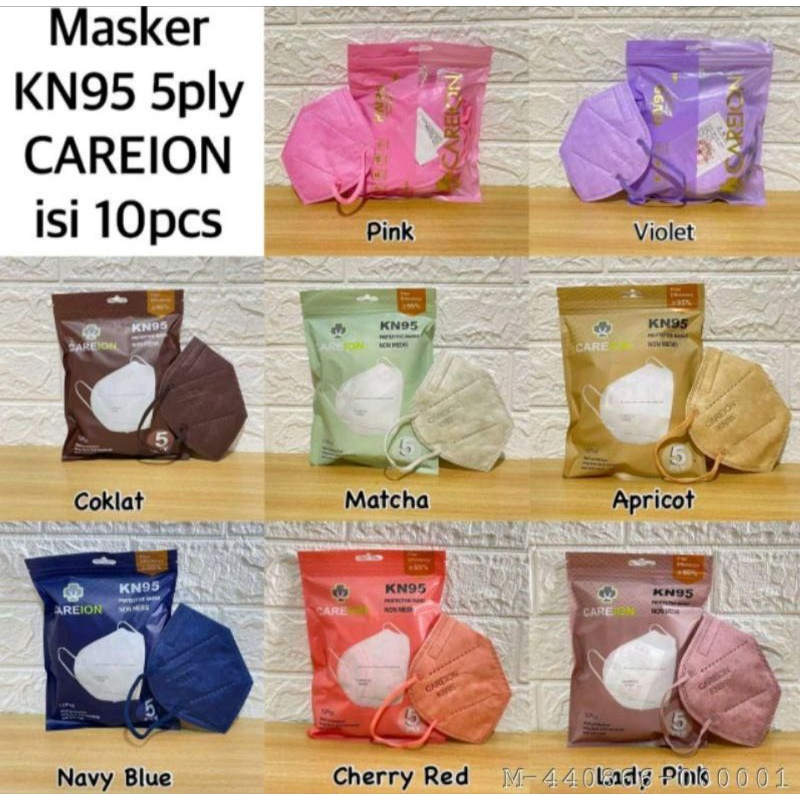 MASKER KN95 CAREON 10PCS VROS-133