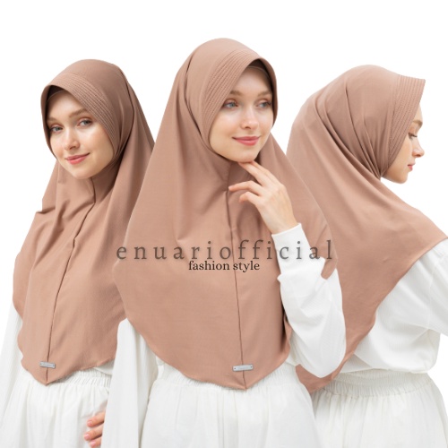 Hijab Bergo Penguin Jersey