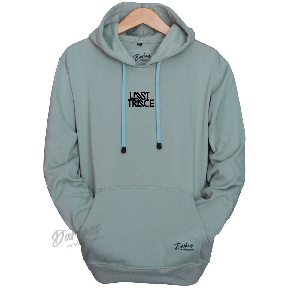 Sweater hoodie pria terbaru 2022 warna hijau mint Last Trace Draknes original keren sweater hoodie laki laki sweater hoodie wanita ori jepang tebal ori M L XL XXL