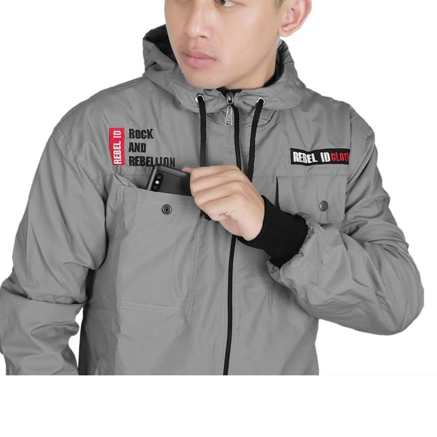 Jaket Parasit pria distro waterproof outerwear