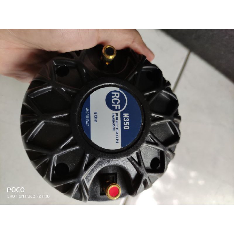 Driver Tweeter RCF N350 Twetter RCF N 350 VC 1,75 inchi 250 Watt Model Drat