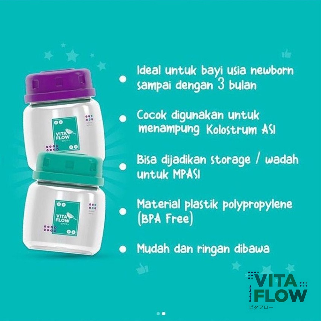 Vitaflow Breastmilk Bottle Botol ASI