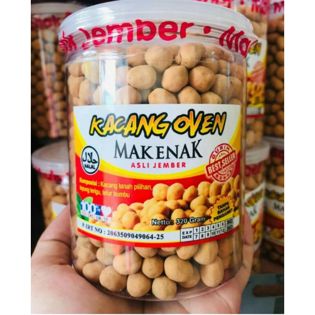 

kacang oven mak enak