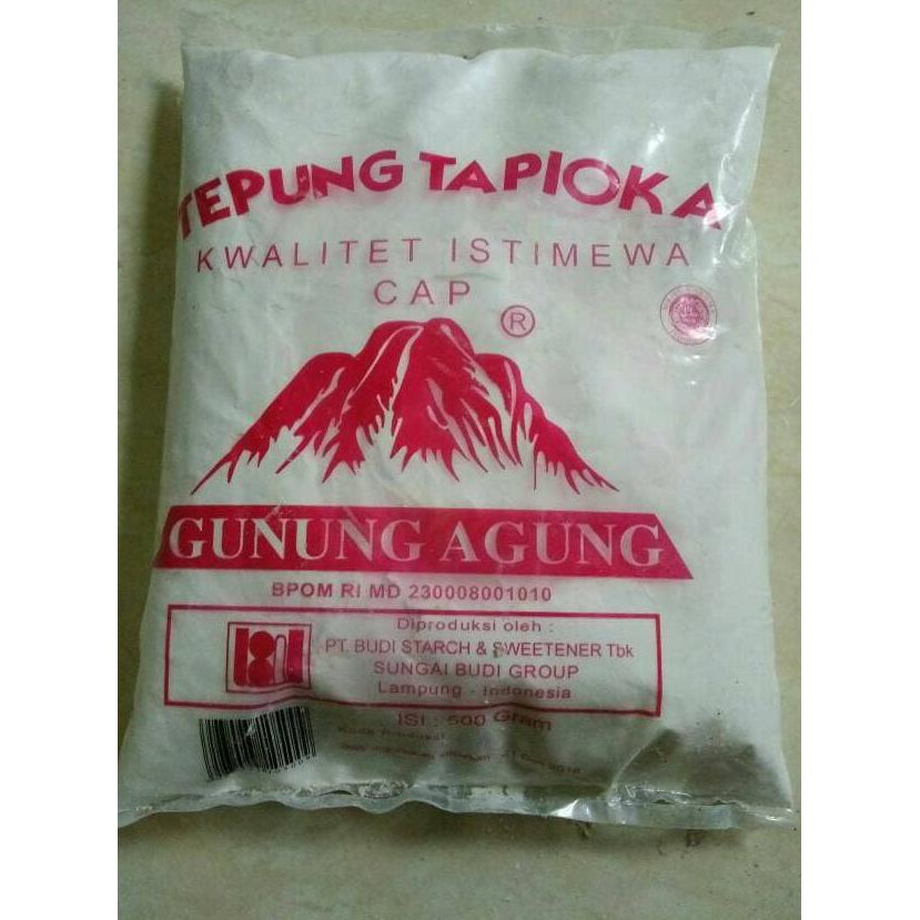 

Sale!! Tepung Tapioka+Tepung Kanji Gunung Agung 500Gr+Untuk Menbuat Cimol Terbaru