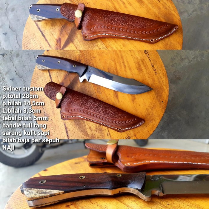 Pisau Seset Kulit - Pisau Kecil Multifungsi Skinner Seset Sisit Tajam - Vivistecolection