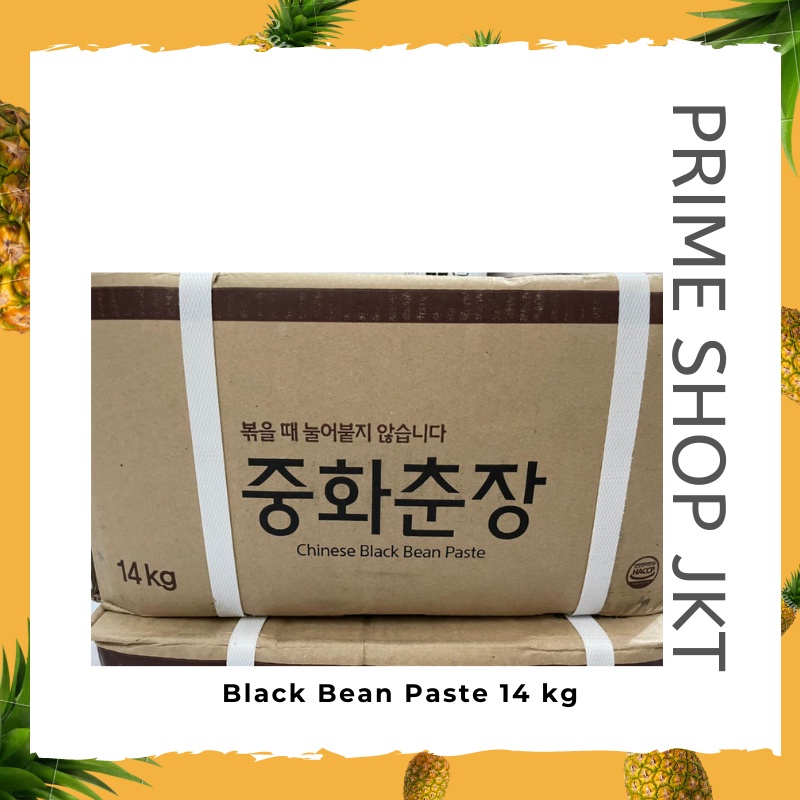 

Chinese Black Bean Paste 14kg Jajjang Bumbu Jajangmyeon Korea