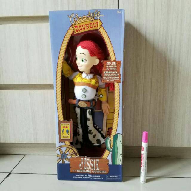 Toy story ori talking jessie
Promo Mainan action figure
TALKING WOODY jessie parlant
TOY STORY