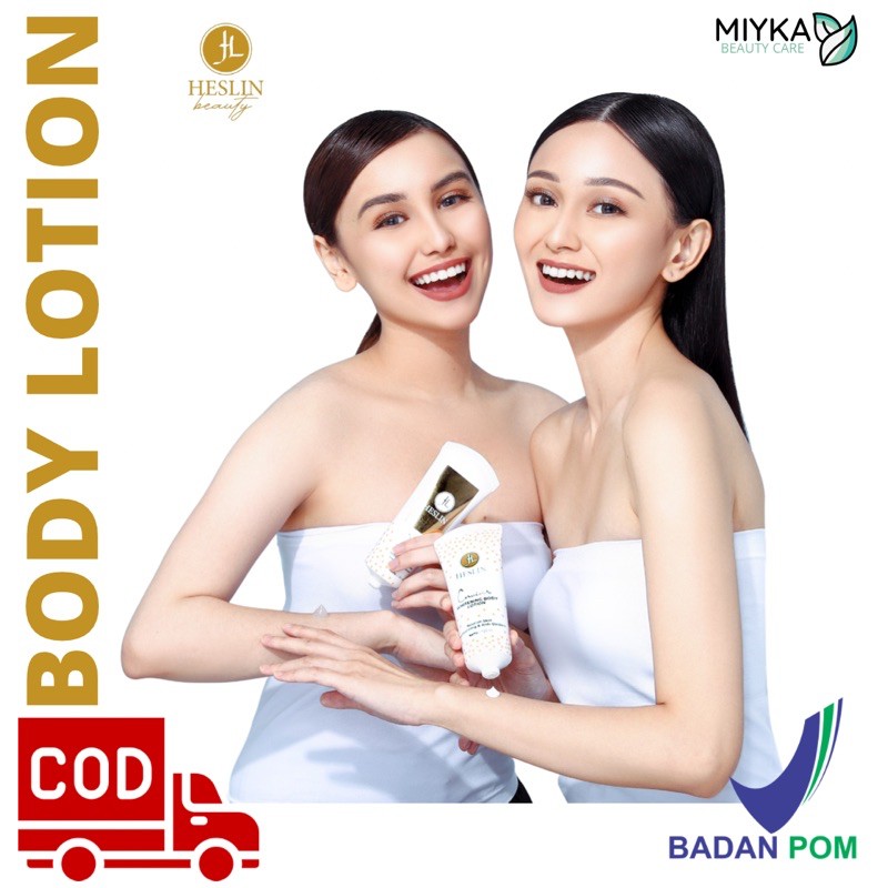 HESLIN BEAUTY BODY LOTION + BODY SERUM WITH CAVIAR EXTRACT