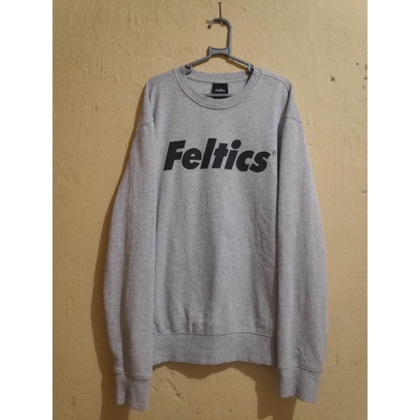 Crewneck Feltics Center Second Brand Original