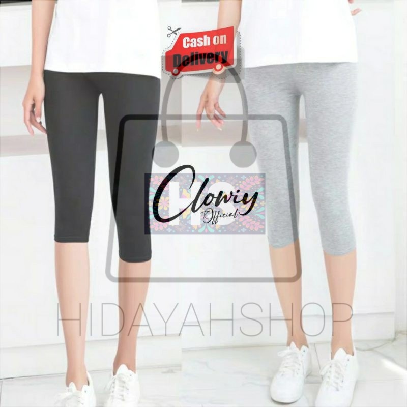 TERLARIS HS Legging Pendek 3/4 uk. L , XL , XXXL COD