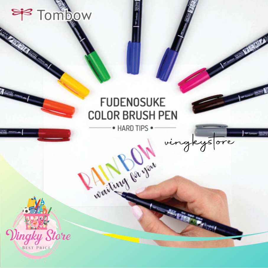 

Fudenosuke Brush Pen Tombow (Hard Tip)
