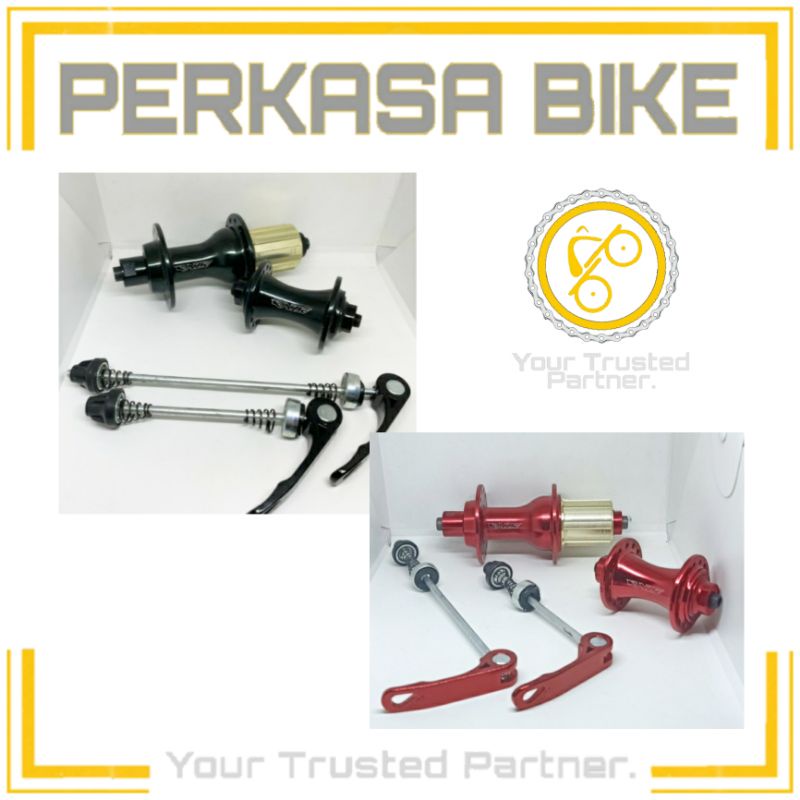 HUB FREEHUB RAZE 28 HOLE V BRAKE 4 BEARING JANGKRIK 28H H U PERKASABIKE