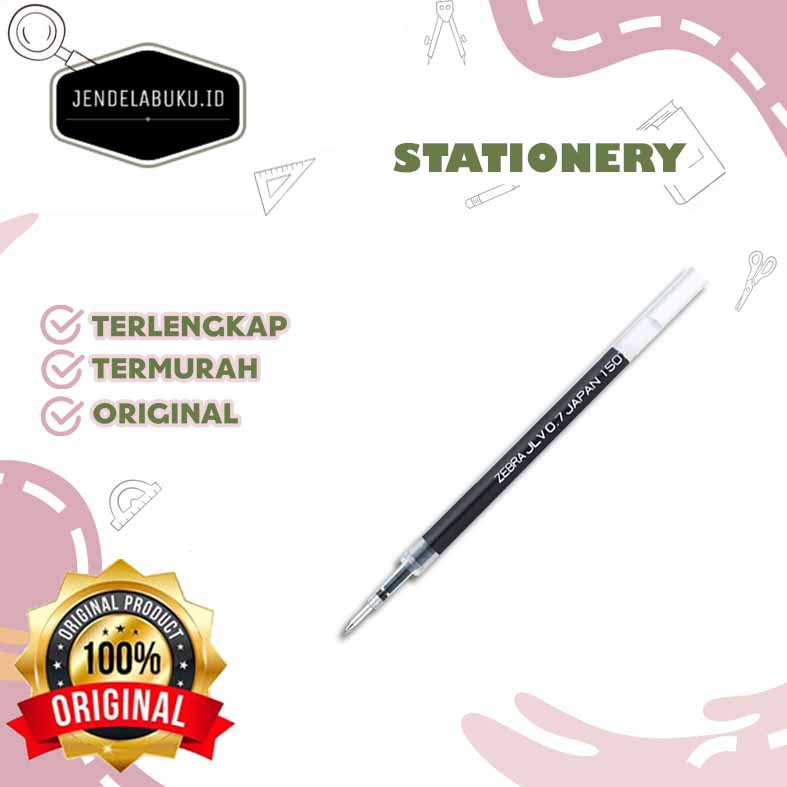 

REFILL BALLPOINT JF-0.5 / 0.7 / 1.0 ZEBRA WARNA HITAM (BLACK) / MERAH (RED) / BIRU (BLUE)