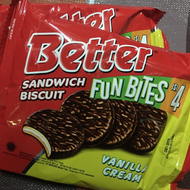 

Better Sandwich Biscuit Fun Bites isi 4