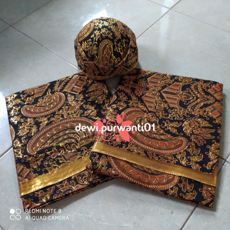 Jarik Pengantin isi 2 (Jp)+ Blangkon Solo_DC