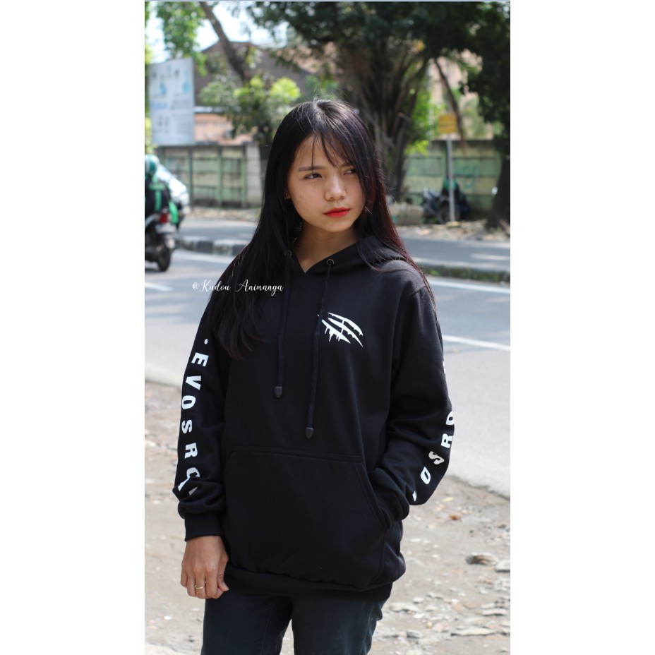 Sweater Gamer Evos Claw Black