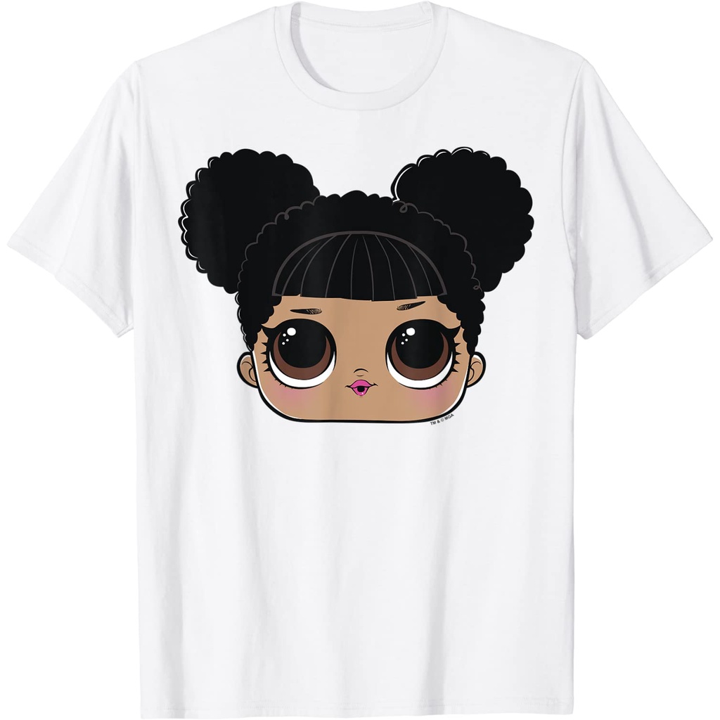 Kaos Anak LOL Surprise Hoops MVP Big Face. Pakaian Fashion Baju Atasan Anak Laki Laki Perempuan Dist