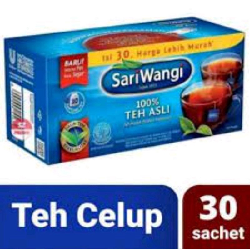 

SARIWANGI TEH CELUP ASLI 30×1.85G